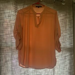 Peach blouse